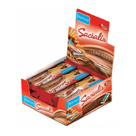 Barrita De Cereales Choc/Leche Expositor Sacialis®