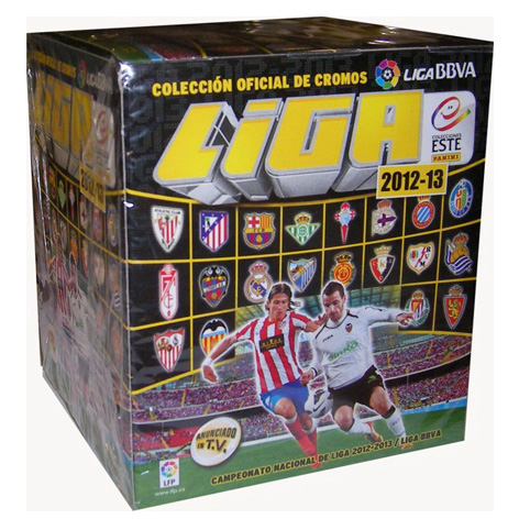 Sobres Liga Panini 2012-13 E-50u