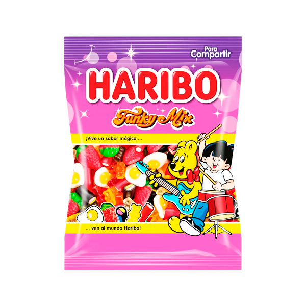 Funky mix 100 g (18 ud) Haribo