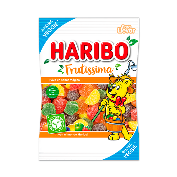 Frutissima Veggie 100 g (18 ud) Haribo
