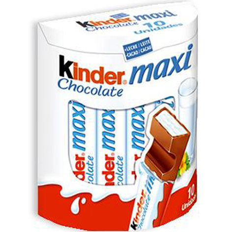 Kinder Chocolate Maxi T10 10u