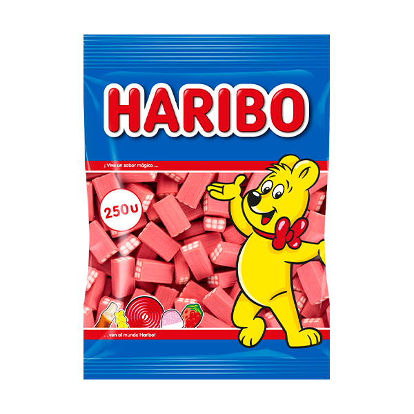 Ladrillos Nata Fresa B-250und Haribo