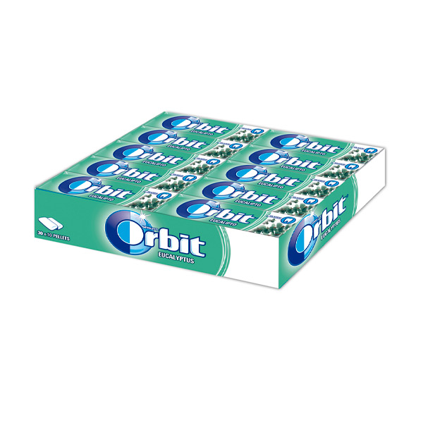 Orbit gragea eucalipto 10 g (30 ud)