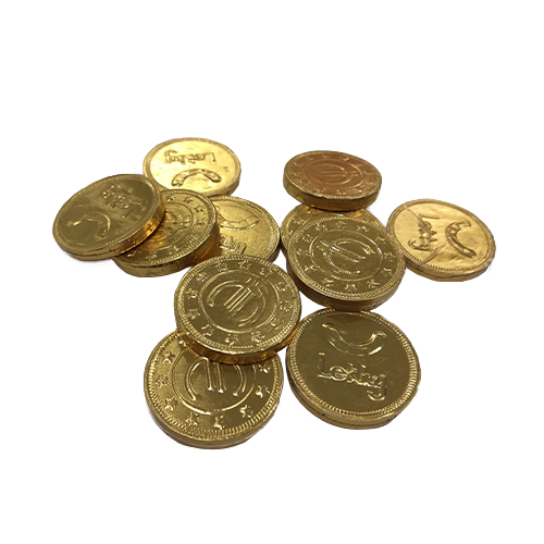 Monedas Chocolate 200uds Lekky
