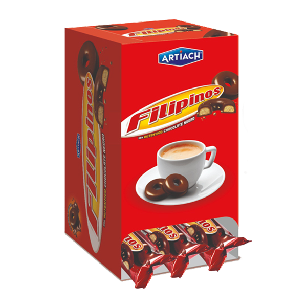 Filipinos negro 75 g (15 ud)