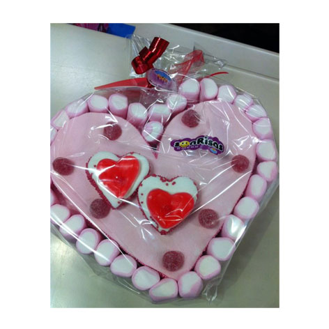 Tarta Corazon De Masmelo 1u