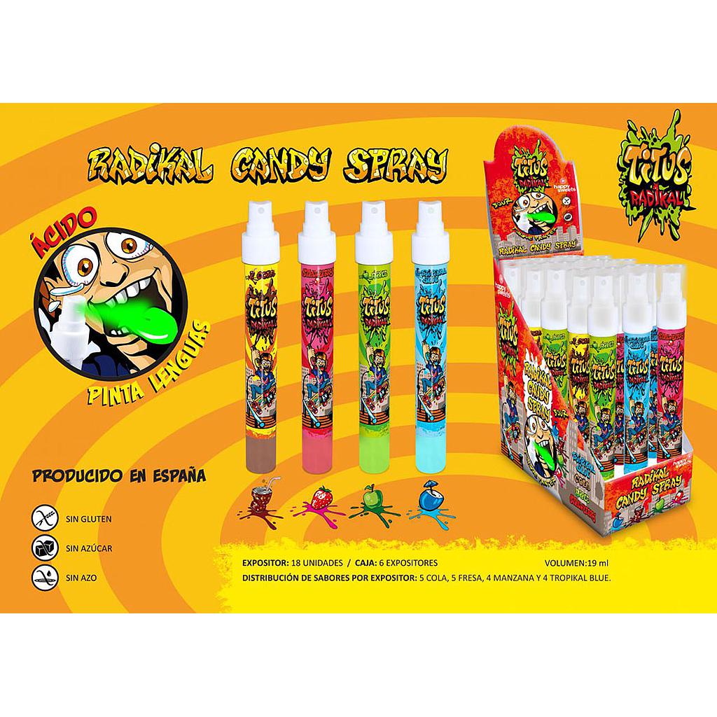 Radikal Candy Spray 19ml 18u