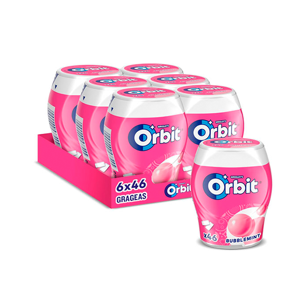 Orbit bote bubblemint 6 ud