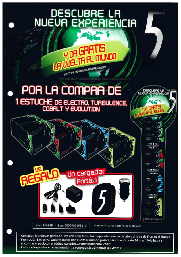 Expo 4five+Cargador Portatil