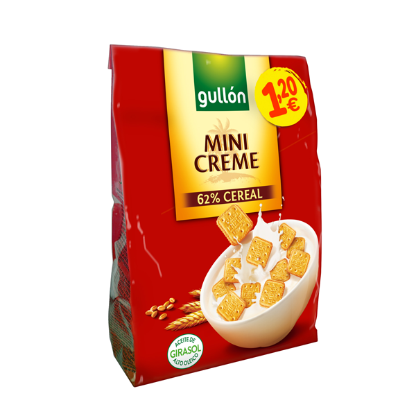 Galletas Mini Creme 175 g (10 ud) Gullon