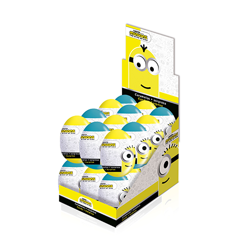 Huevo Plastico  Minions/Gru  6 X 24
