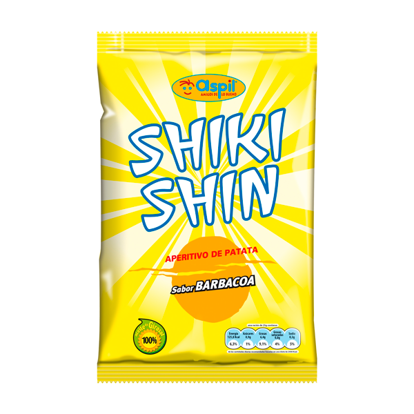 Snack De Patata Sabor Barbacoa Gigante Shiki Shin