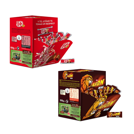 Lote Kit Kat Mini + Lion Mini