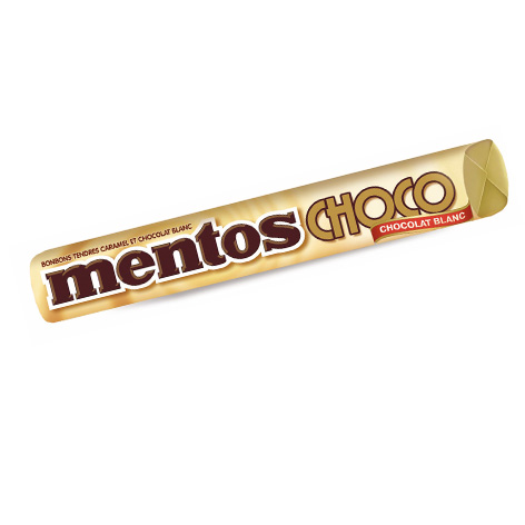 Mentos Choco Blanco 24u