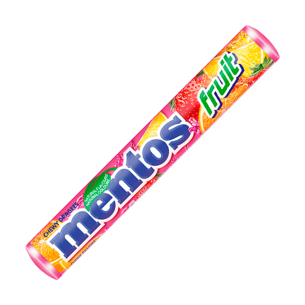 Caramelo Masticable Frutas Mentos