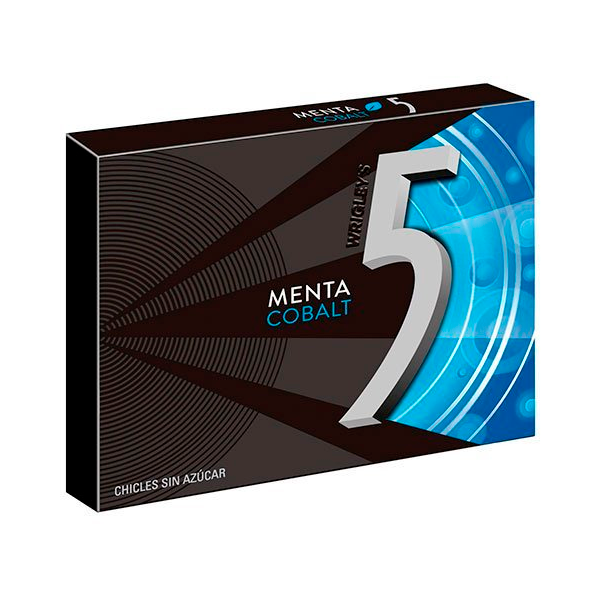 Chicle Cobalt Menta Lámina Five
