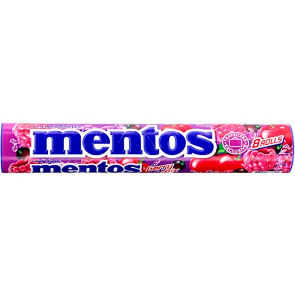 Caramelo Masticable Berries Mentos