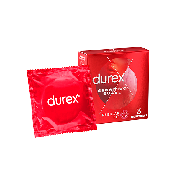 Preservativos Sensitivo Suave 3 ud (48 ud) Durex