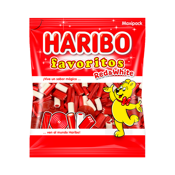 Maxipack Favoritos Red White 1 kg Haribo