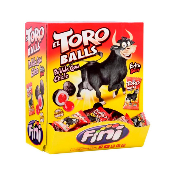 Chicle huevos de toro 200 ud Fini