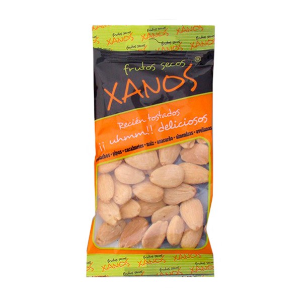 Xanos almendra pelada frita 50 g (12 ud)