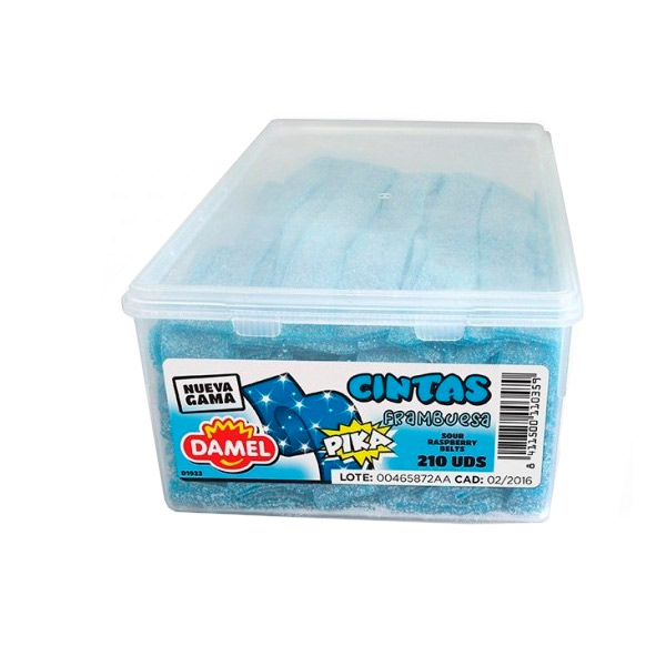 Cintas pika frambuesa 210 ud Damel