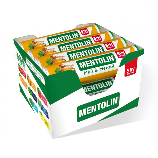 Mentolin miel mentol s/a 12 ud Lacasa