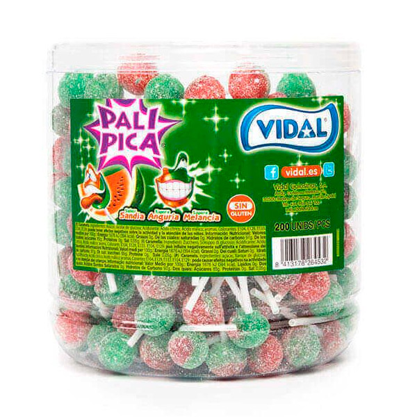Pali-Pica Sandía 200 ud Vidal