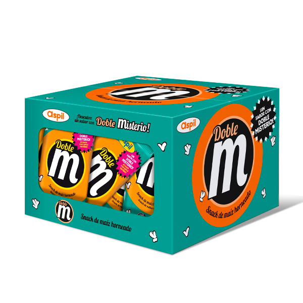 Palomita familiar Doble M 90 g (8 ud) Aspil