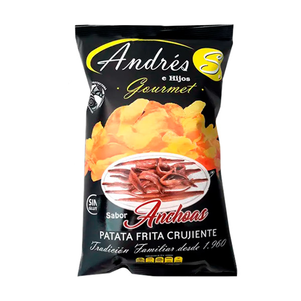 Patatas gourmet anchoa 100 g (10 ud) Sevilla