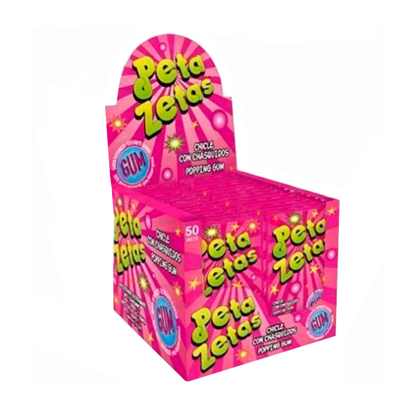 Peta Zetas chicle 50 ud Zeta Espacial