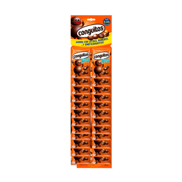 Conguitos Leche Panoplia 18 g (24 ud) Lacasa
