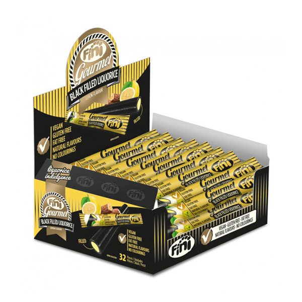 Regaliz gourmet limon 32 ud Fini