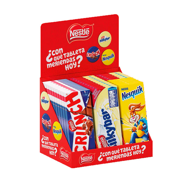 Expositor Nestlé tableta infantil 30 ud