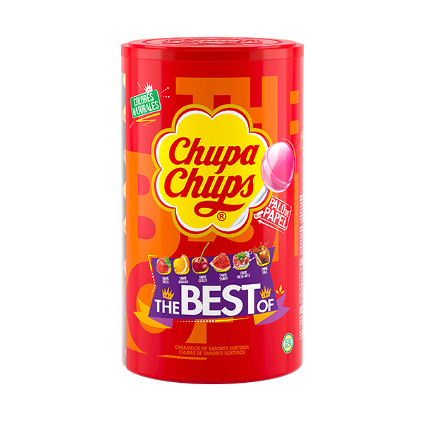 Chupa Chups tubo 100 ud