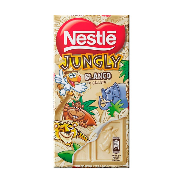 Jungly Tableta Nestle White 18ux125g