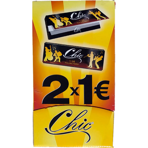 Papel de fumar 2 x 1€ 50 ud Chic