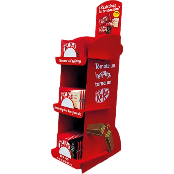Expositor KitKat 2 x 1,20€ 42 ud
