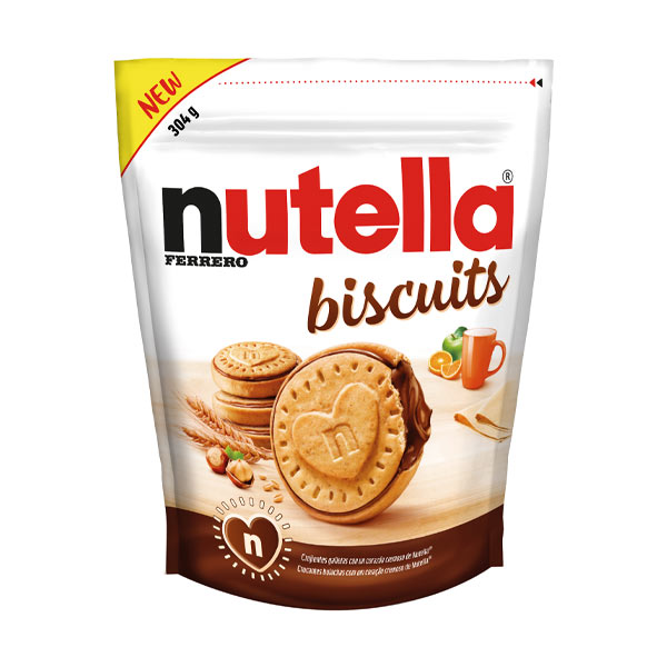 Nutella Biscuits 304 g (10 ud) Ferrero