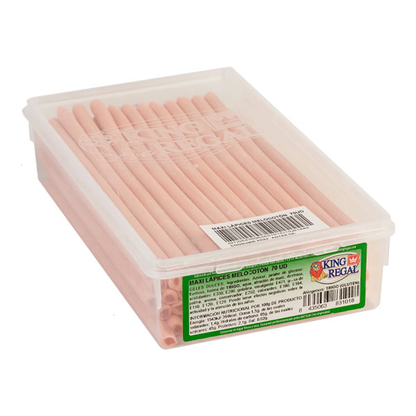 Maxi lapices melocoton 70 ud King Regal