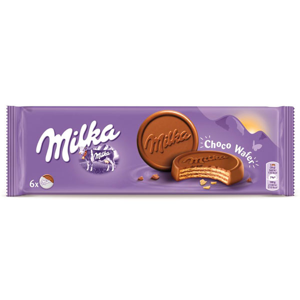 Milka Wafer Choco Leche 150 g (14 ud) Mondelez