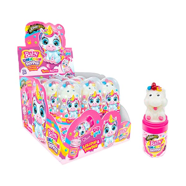 Baby unicorn dipper 12 ud disgo