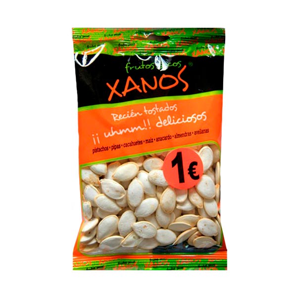 Pipas Calabaza Aguasal 60 g (12 ud) Xanos