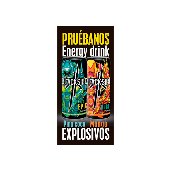 Pegatinas Epic y Rebel Blackside