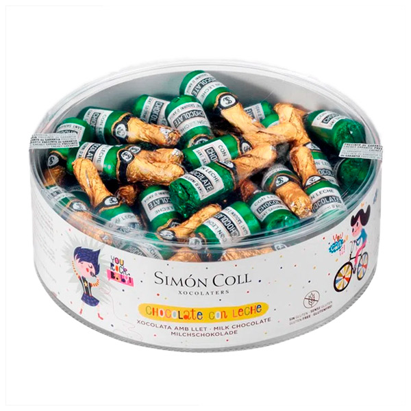 BOTELLAS PEQUEÑAS CHOCOLATE 60x8 GR NADAL