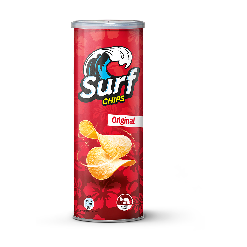 Surf Chips Original 160 g (15 ud) Fritoper