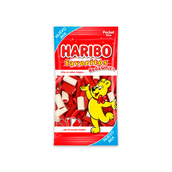 Favoritos red white 75 g (30 ud) Haribo