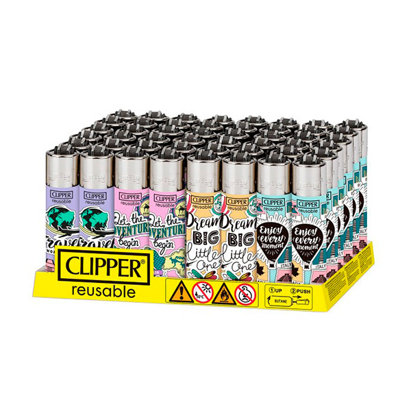 ENCENDEDOR TRAVEL ADDICTION 2 48 UD CLIPPER