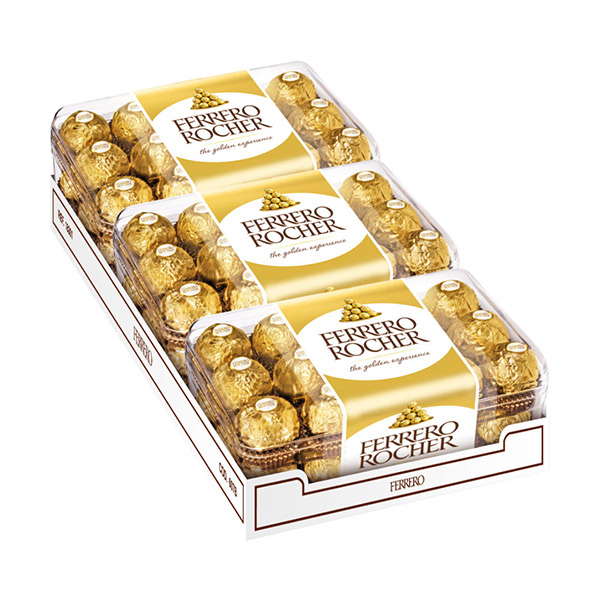 Ferrero Rocher 30 ud (3 ud)