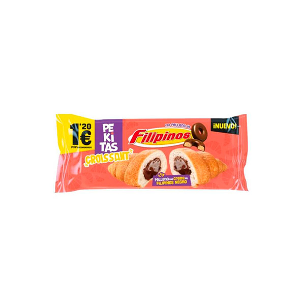Croissant Pekitas Filipinos negro 1.20€  65 g (15 ud)